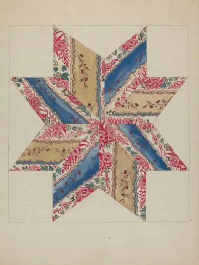 Quilt Applique Stars
