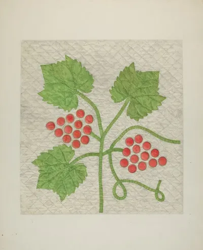 Quilt Grape Pattern