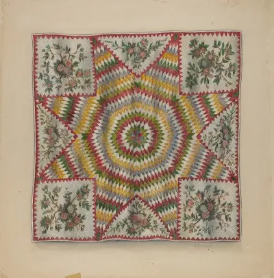 Quilt Star Of Bethlehem