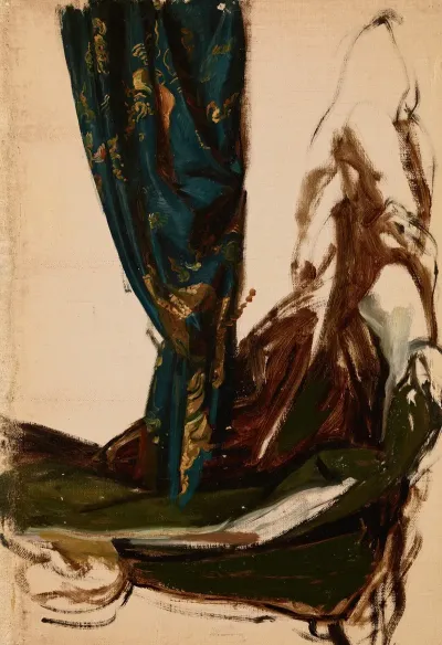 Quinns Attire And A Drapery Studies To The Painting The Oath Of Queen Jadwiga