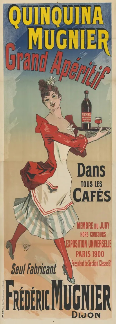 Quinquina Mugnier Grand Aperitif Dans Tous Les Cafes