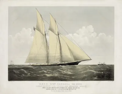 R T Y C Schr Cambria 199 Tons James Ashbury Esq London And Brighton Owner