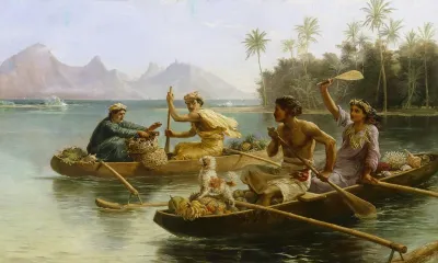 Race To The Market Tahiti 2