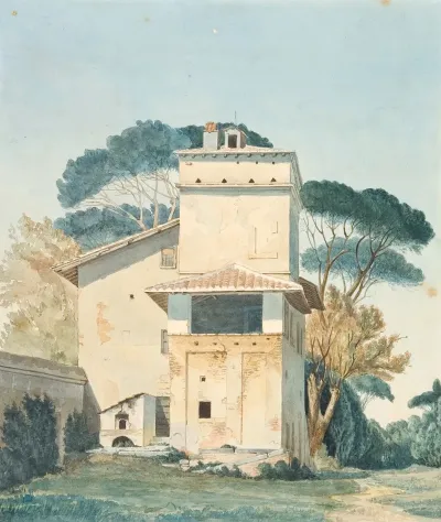 Raffaels Atelier I Villa Borgheses Have Rom