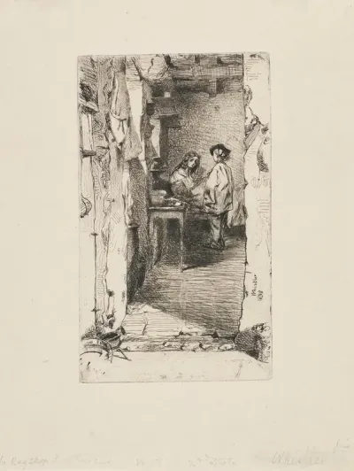 Rag Pickers Quartier Mouffetard Paris 2
