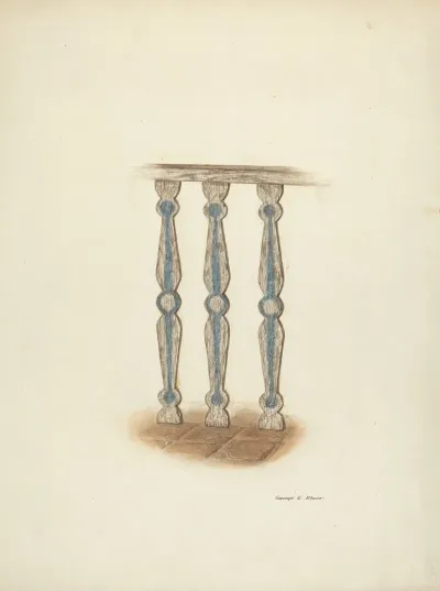 Railing Detail Of