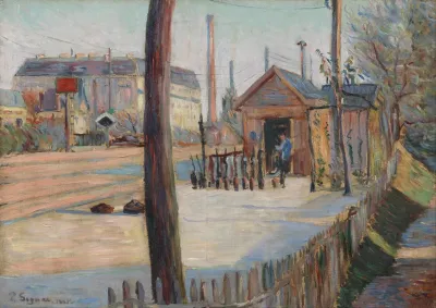 Railway Junction Near Bois Colombes