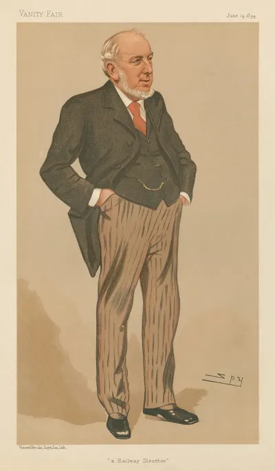 Railway Officials A Railway Director Mr Charles Grey Mott 14 June 1894