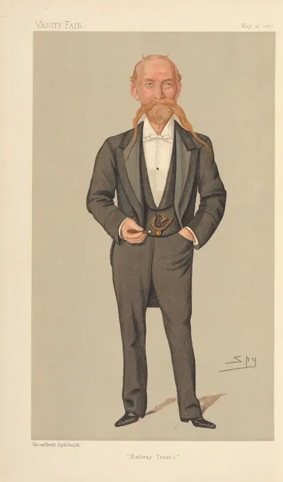 Railway Officials Railway Trusts Captain Francis Pavy 16 March 1891