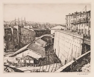 Railway Sheds Marseilles