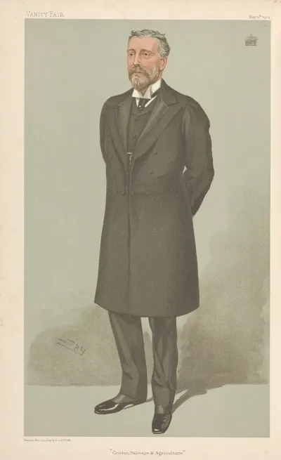 Railways Officals Crickets Railways And Agriculture Viscount Cobham 5 May 1904