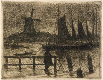 Rain At Dordrecht