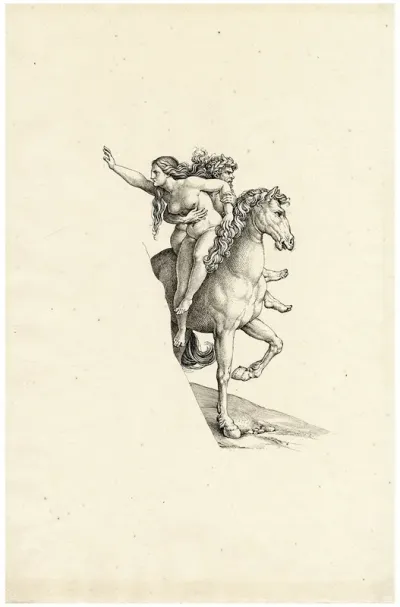 Rape Of Woman By A Satyr