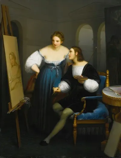 Raphael Painting La Fornarina