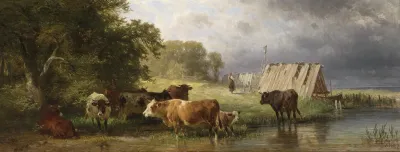 Rast Der Kuhherde