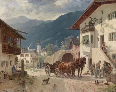 Rast Vor Dem Wirtshaus 2