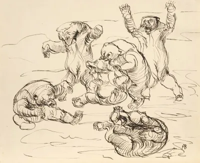 Raufende Baren