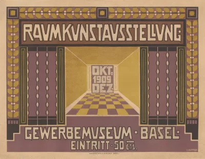 Raumkunstausstellung Gewerbemuseum Basel