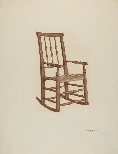 Raw Hide Bottom Rocker