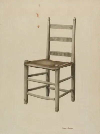 Rawhide Bottom Chair