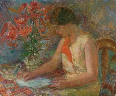 Reading Woman 2