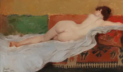 Rear View Of A Female Nude