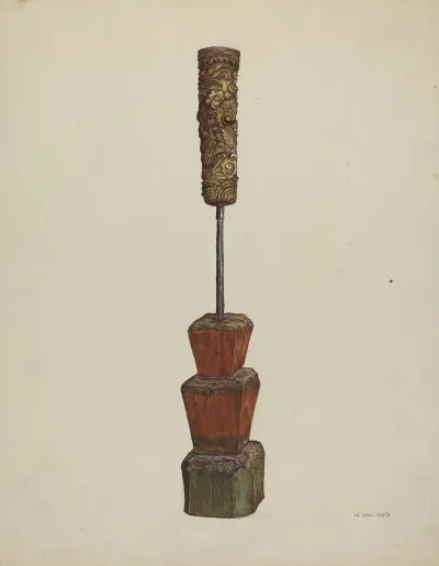Receptacle For Peanut Oil