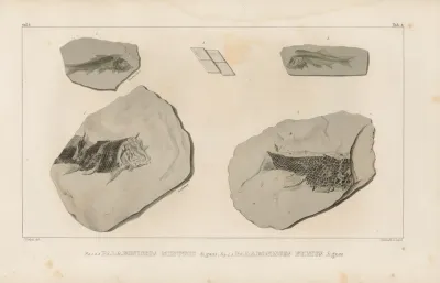 Recherches Sur Les Poissons Fossiles Pl 133