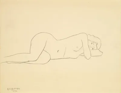 Reclined Female Figure