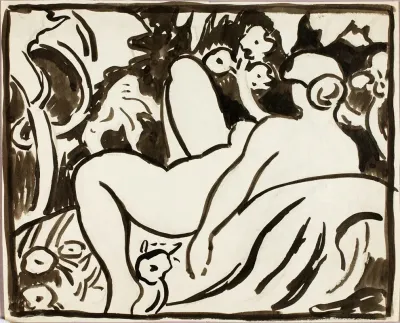 Reclining Female Nude 10