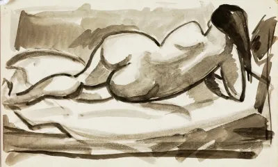 Reclining Female Nude 12