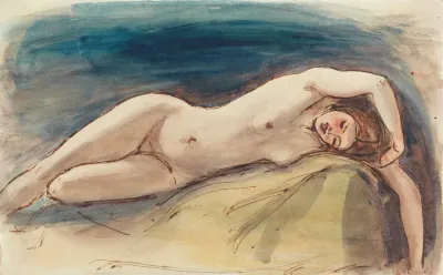 Reclining Female Nude 33