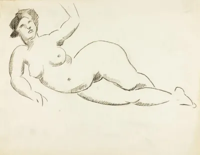 Reclining Female Nude 35