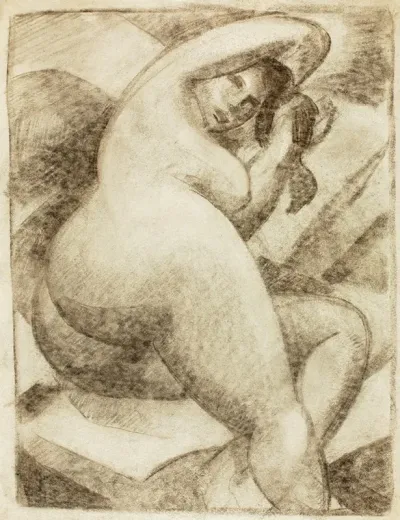 Reclining Female Nude Iii