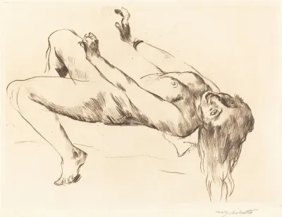 Reclining Female Nude Study For Joseph And Potiphars Wife Liegender Weiblicher Akt Studie Zu Joseph Und Potiphar