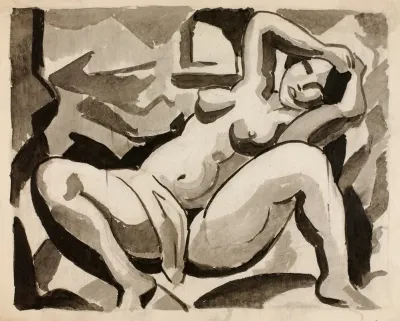 Reclining Female Nude V