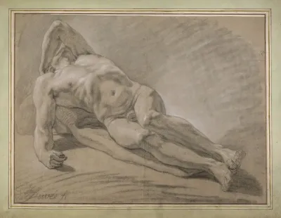 Reclining Male Nude 14