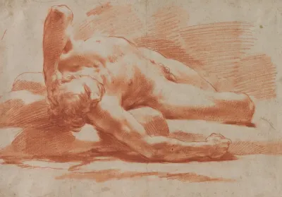 Reclining Male Nude 2