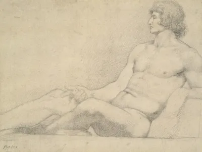 Reclining Male Nude 4