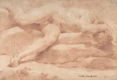 Reclining Male Nude 5