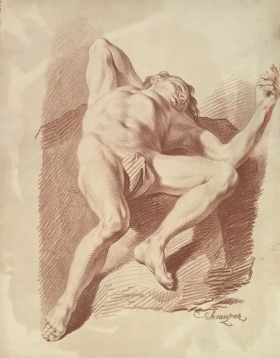 Reclining Male Nude 7