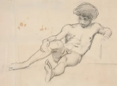 Reclining Nude Figure 2