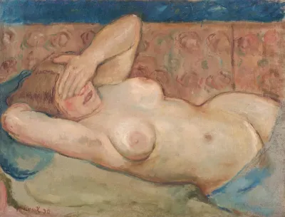 Reclining Nude Shy