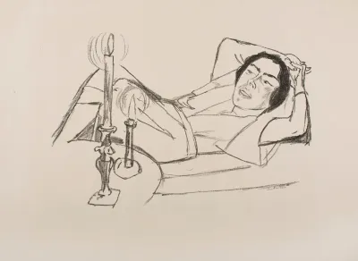 Reclining Woman Portrait Of Johanna Loeb 4