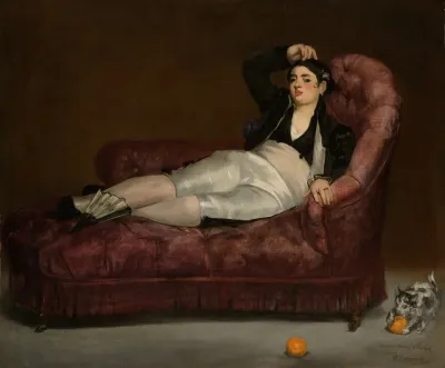 Reclining Young Woman In Spanish Costume 2