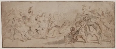 Reconciliation Of The Romans And The Sabines