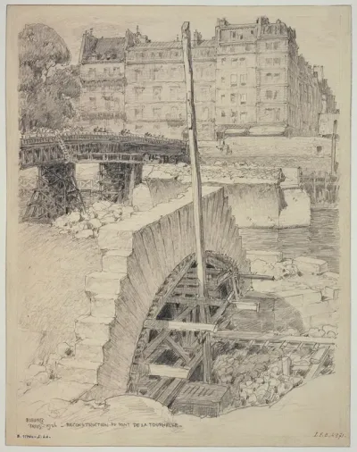 Reconstruction Du Pont De La Tournelle
