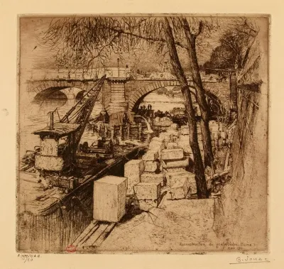 Reconstruction Du Pont Notre Dame