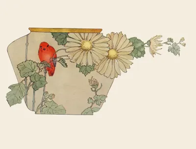 Red Bird Flowers
