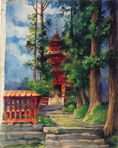 Red Pagoda Nikko